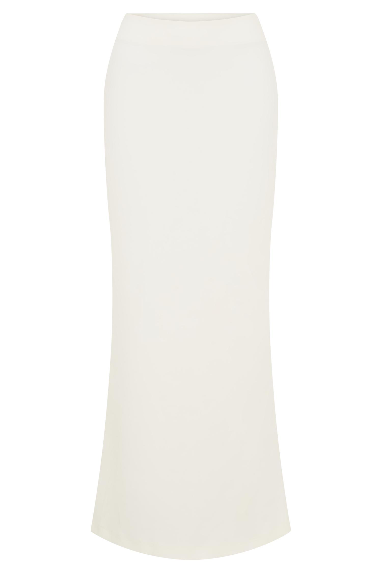 Micah Suiting Maxi Skirt - White Product Image