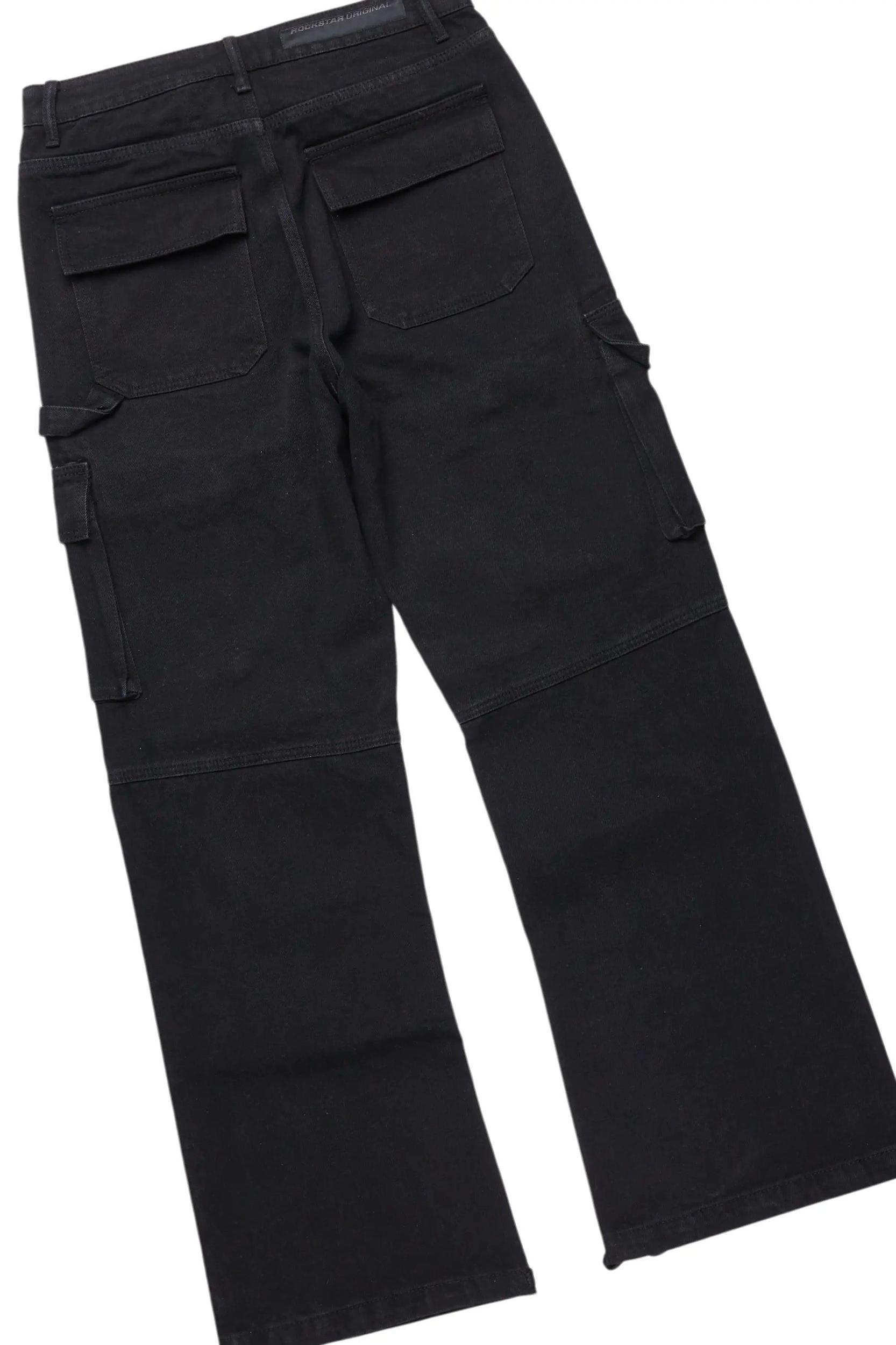 Grill Black Hoodie/Tapestry Jean Bundle Male Product Image