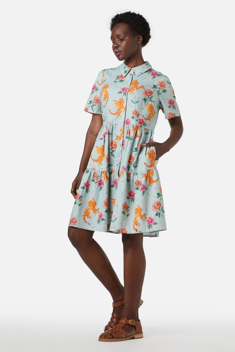 Dragon Shirt Dress Product Image