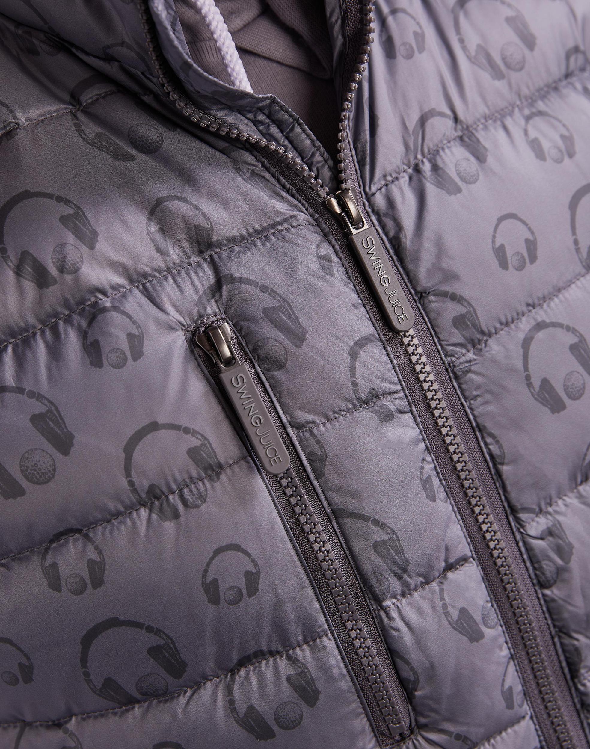 SwingJuice Golf & Hip Hop Men's Packable Puffer Vest Product Image