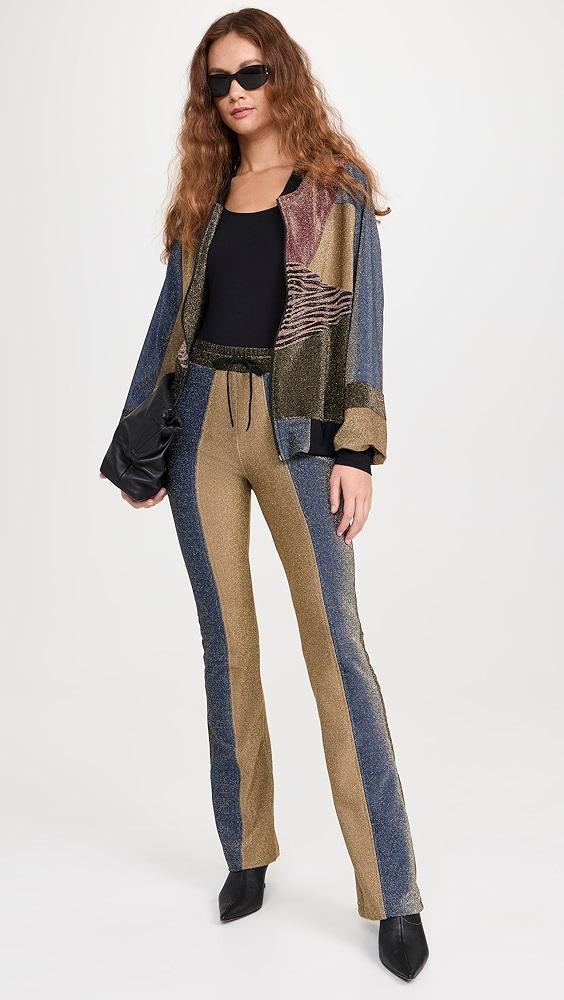BruceGlen Glint Zebra Dolman Track Jacket | Shopbop Product Image