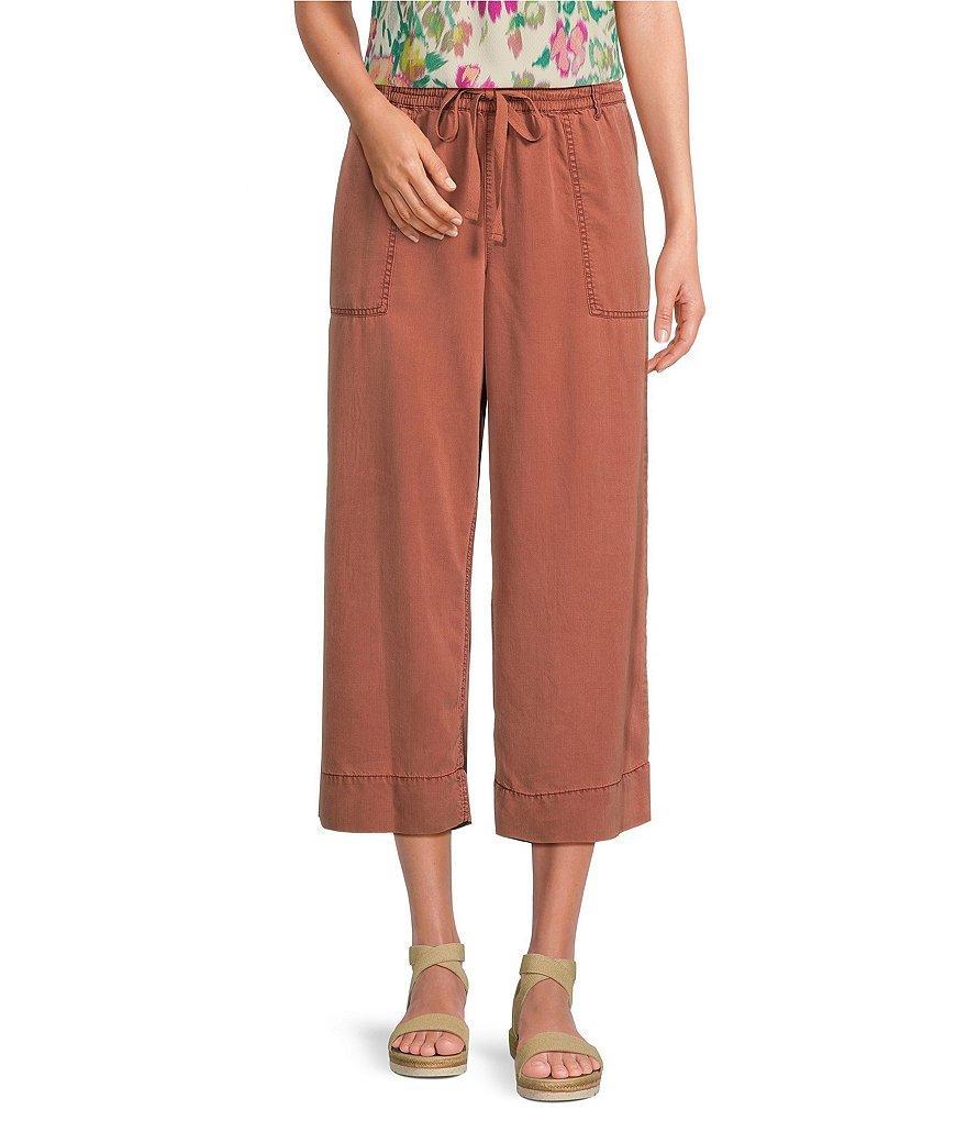 Nurture Pull-On Wide Leg Crop Pants Product Image