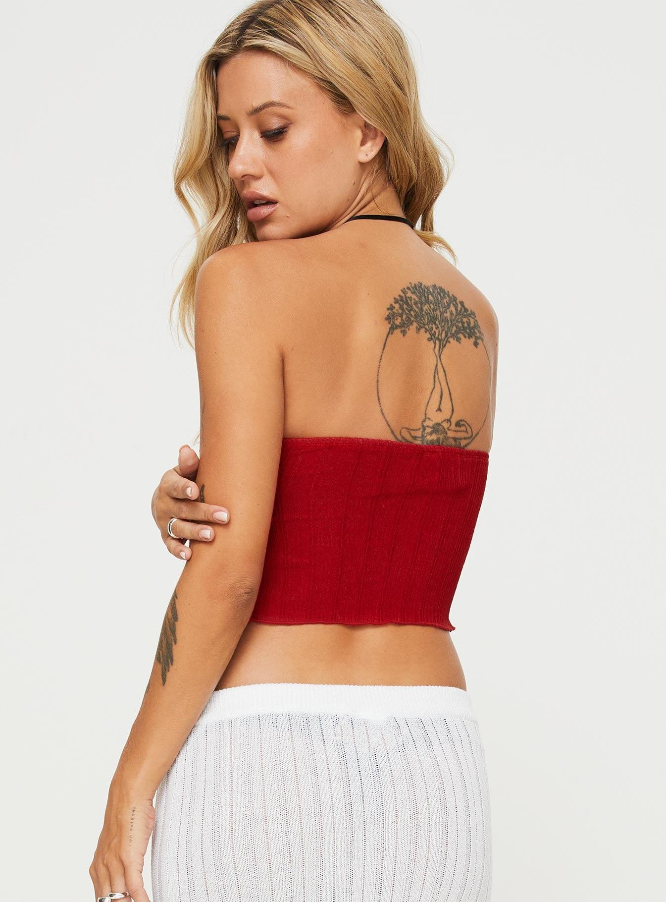 Mani Top Red Product Image