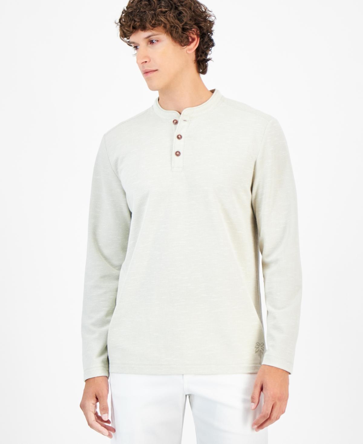 Mens Morro Beach Long-Sleeve Henley Shirt Product Image