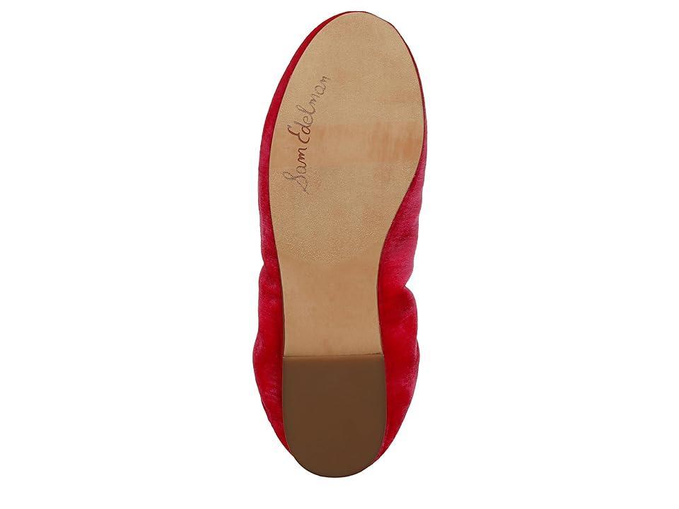 Sam Edelman Felicia Topaz Velvet) Women's Flat Shoes Product Image