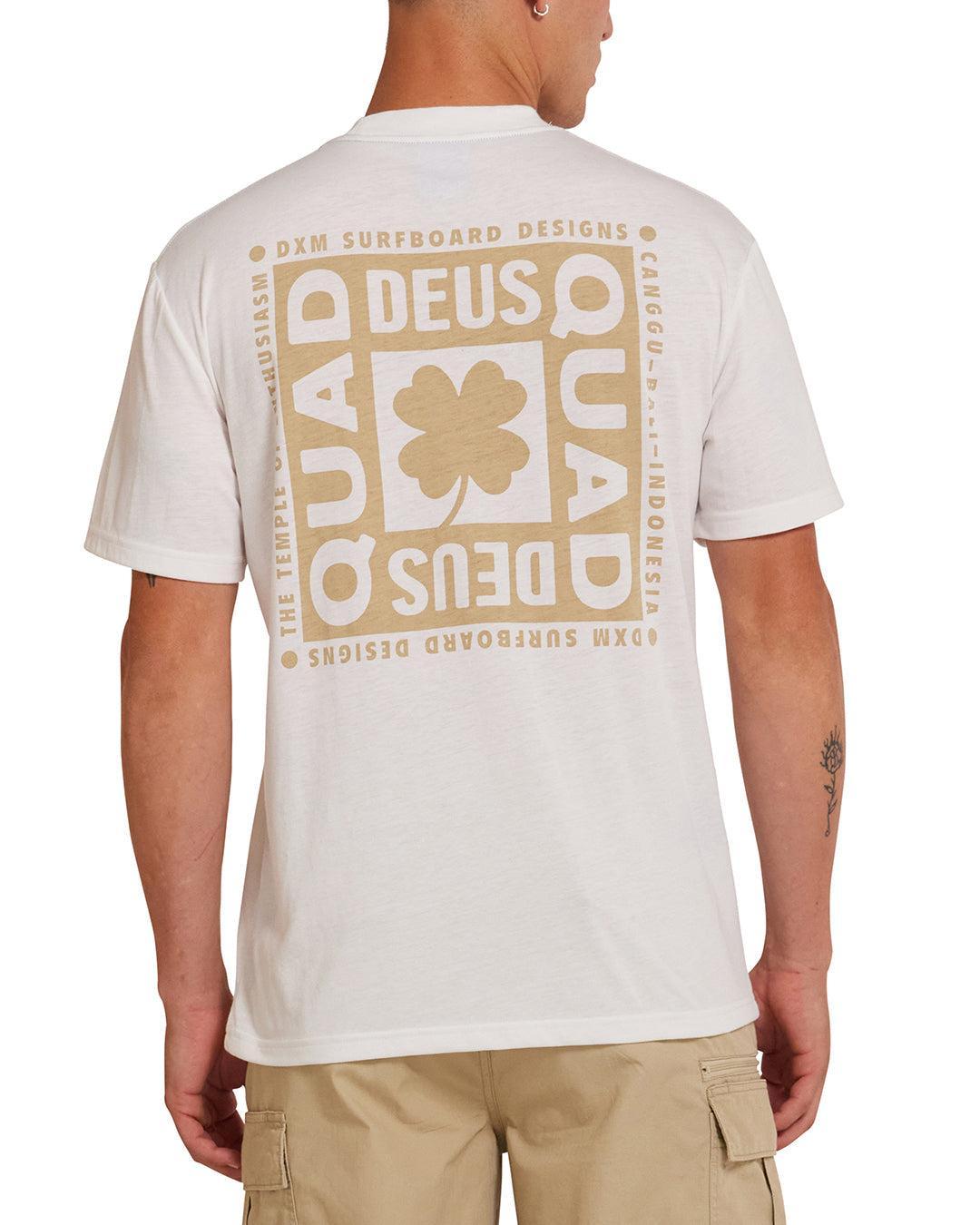 Quad Tee - Vintage White Product Image