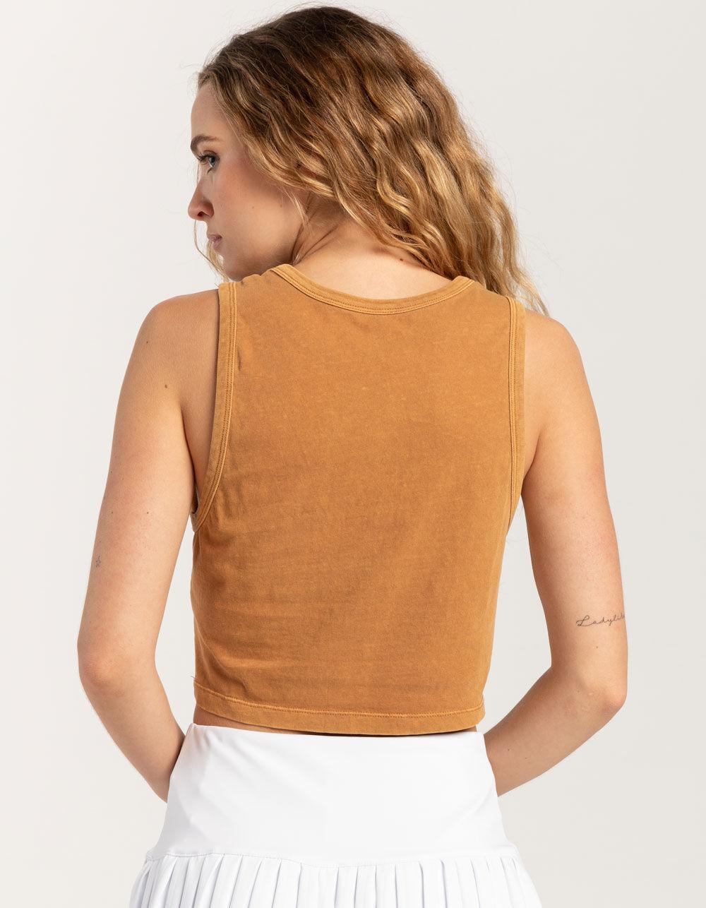 O'NEILL Head In The Palms Womens Tank Top - BROWN Product Image