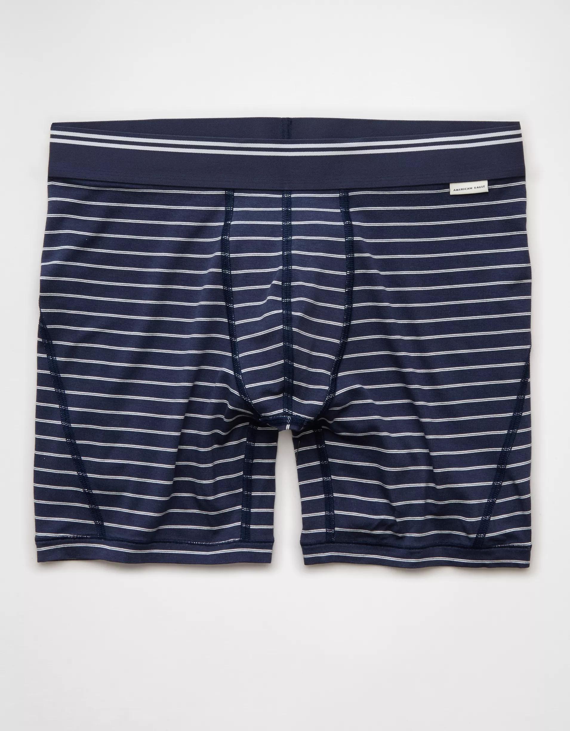AEO Men's Eggplant 6" Ultra Soft Boxer Brief Product Image