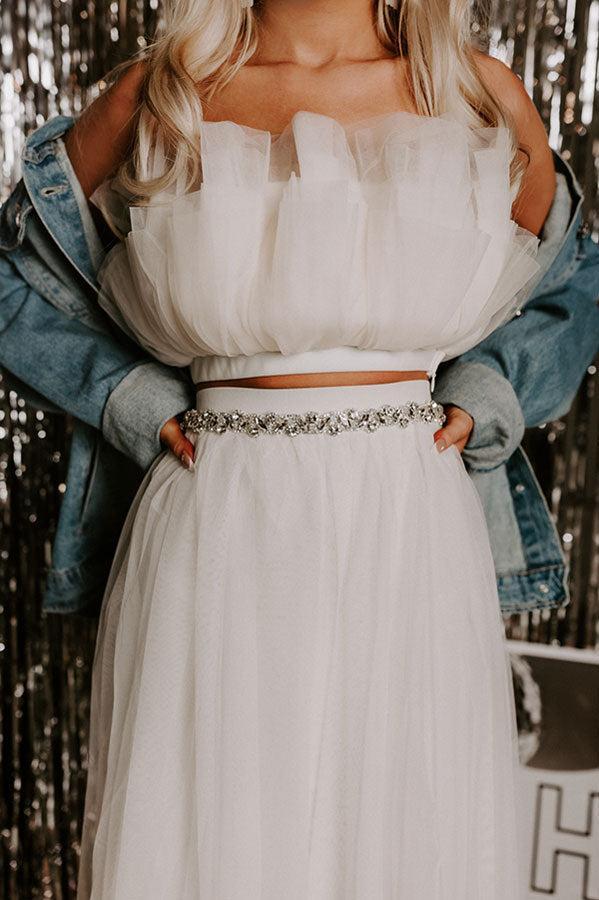 Like A Fairytale Embellished Ribbon Belt/Headband Product Image