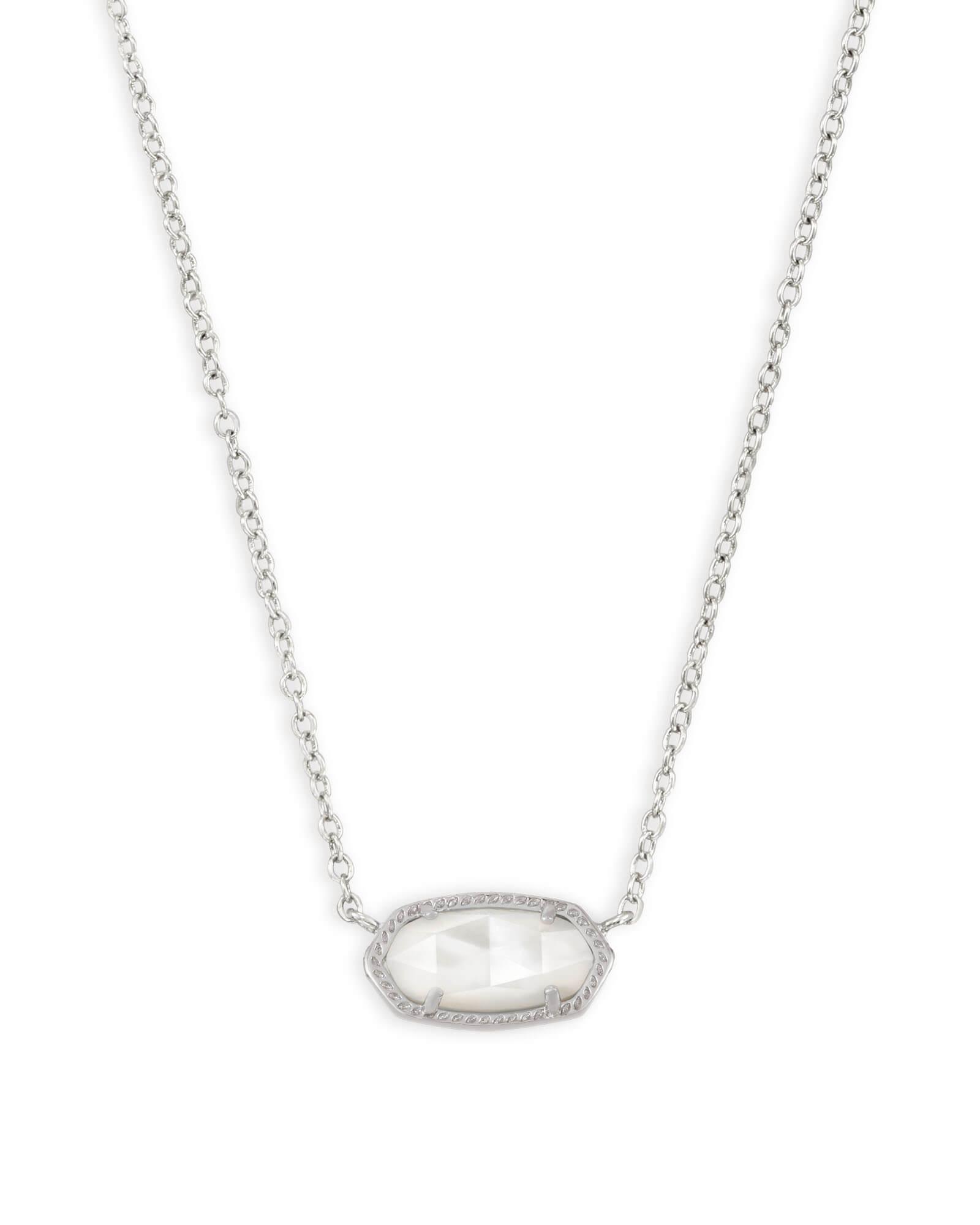 Elisa Gold Pendant Necklace in Peridot Illusion Product Image
