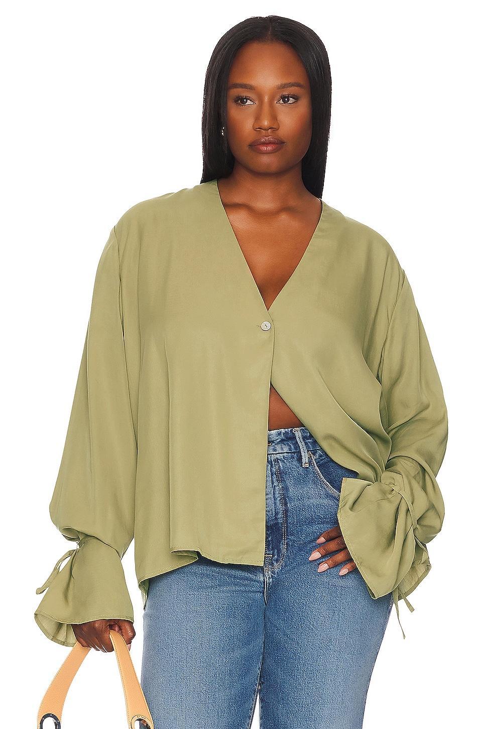 Tie Sleeve Blouse L'Academie Product Image