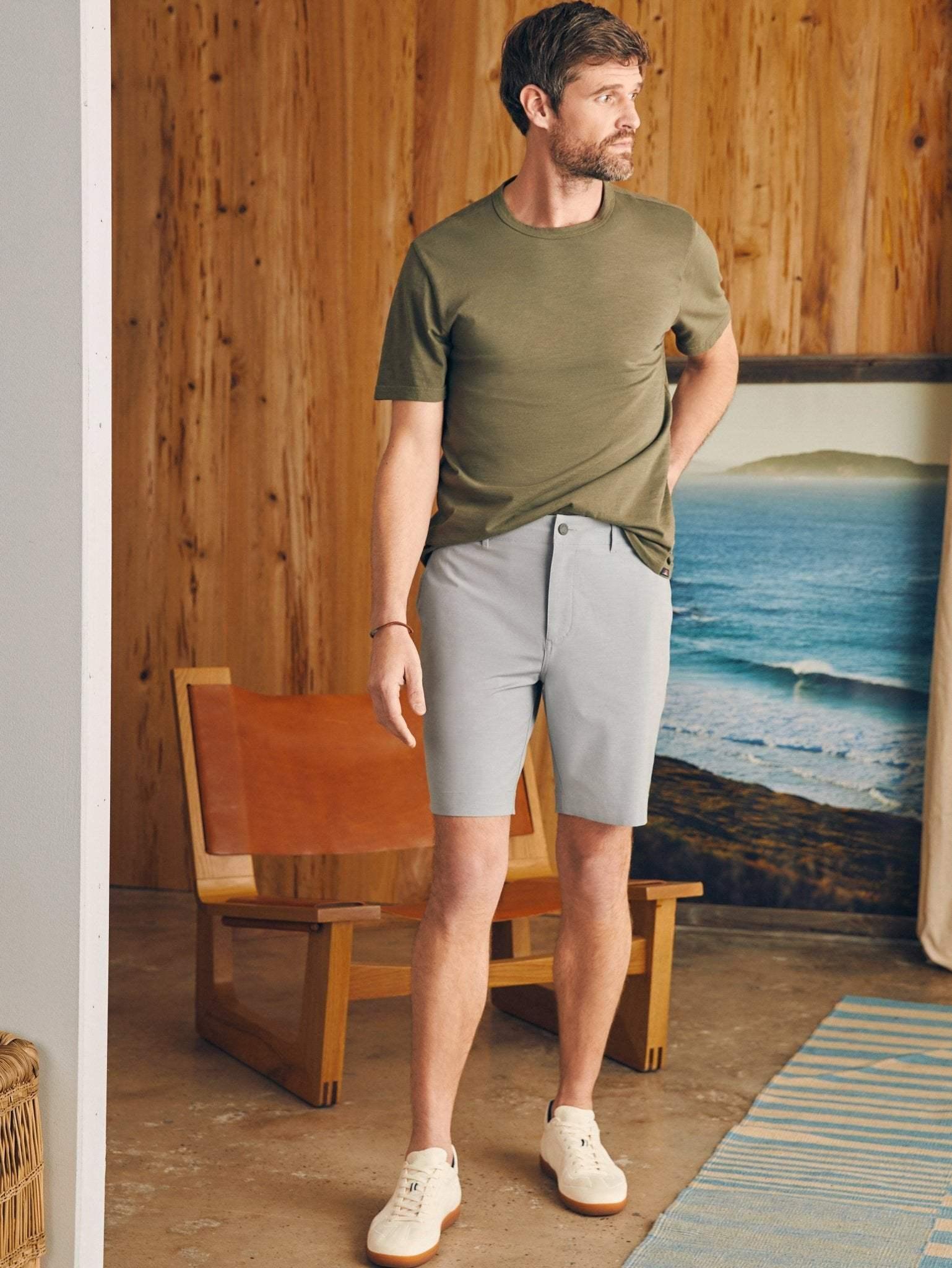 All Day™ Short 1.0 (9") - Ice Grey Male Product Image
