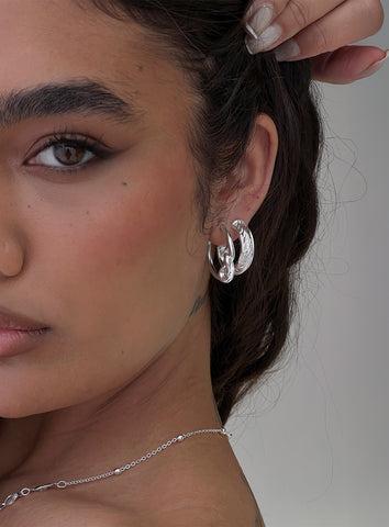 Moonshine Earring Set Silver Product Image