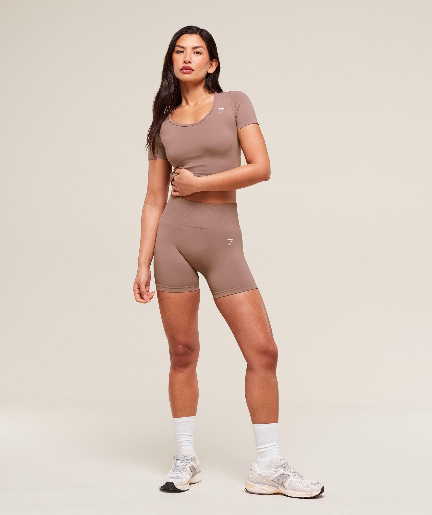 Everyday Seamless Tight Fit Crew Neck Tee Product Image