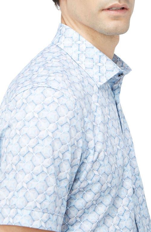 BUGATCHI Men's Ooocotton Miles Sport Shirt In Dusty Rose Product Image