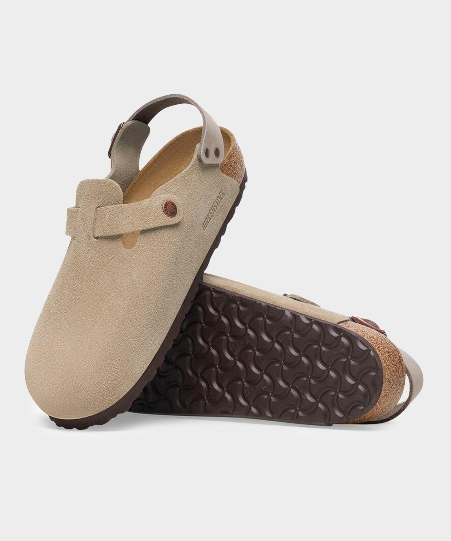 Birkenstock Tokio in Taupe Suede Product Image