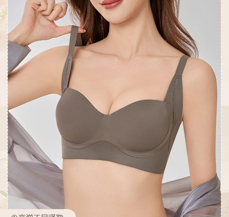 Plain Seamless Wireless Bra Product Image