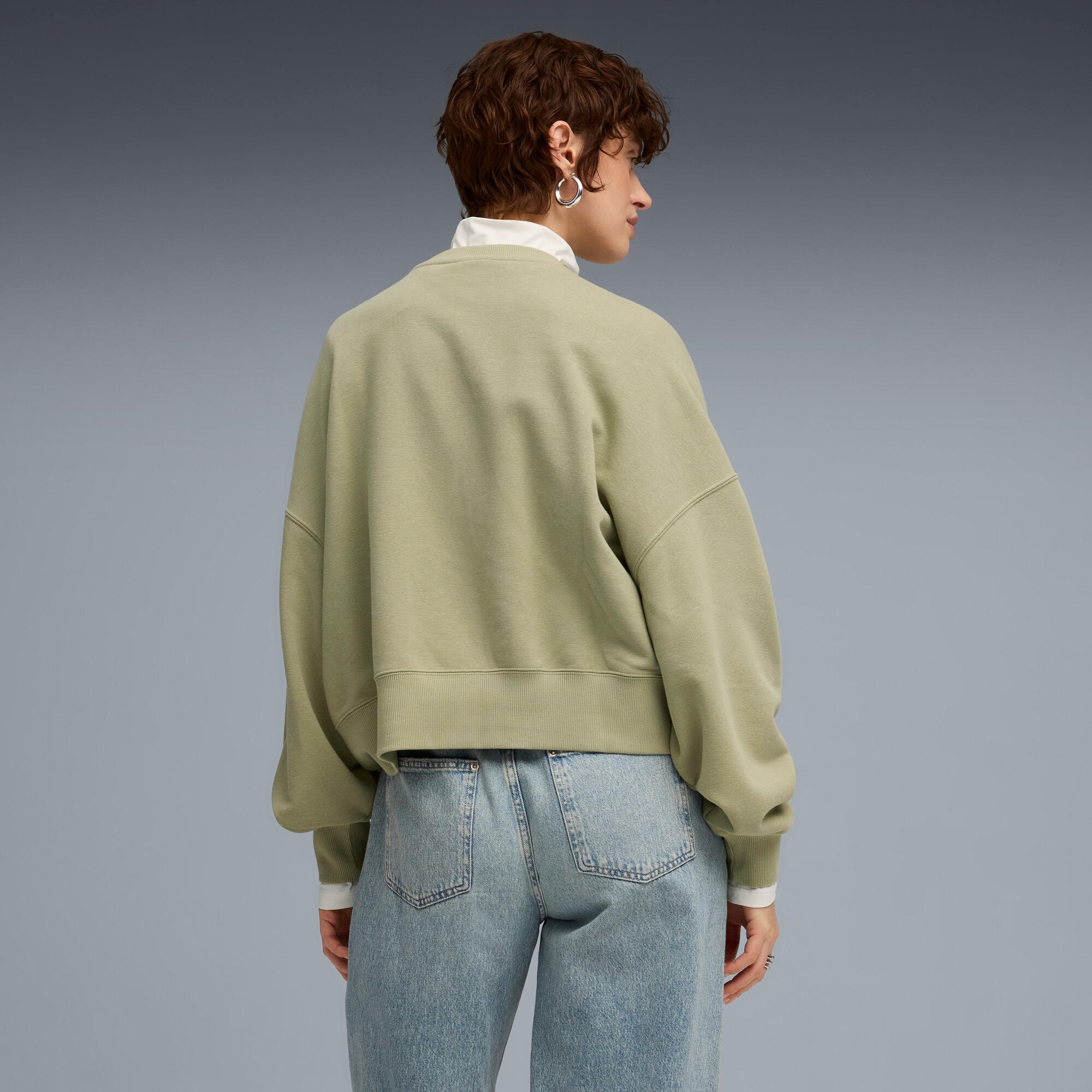 Wardrobe Essentials Women's Oversized Crew Sweatshirt Product Image