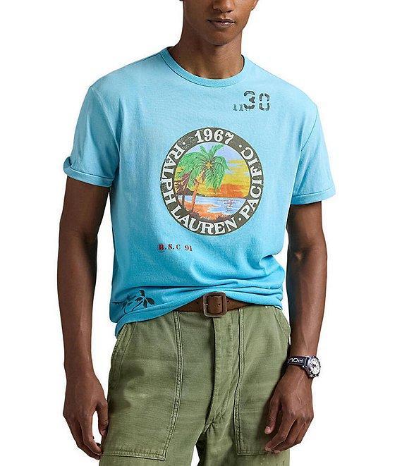 Polo Ralph Lauren Graphic Jersey Short Sleeve T-Shirt Product Image