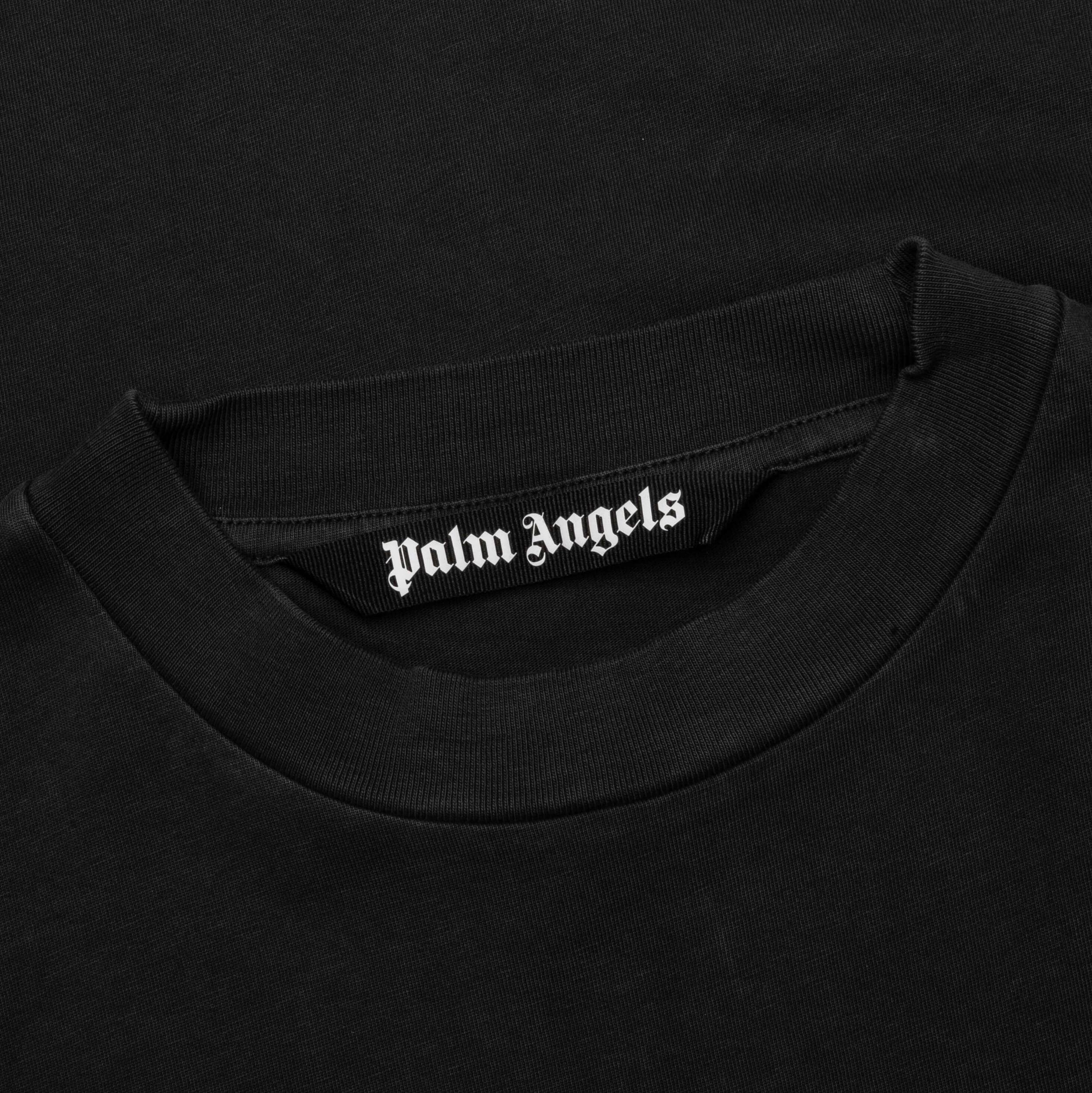 Burning Logo Tee - Black/Gold Male Product Image