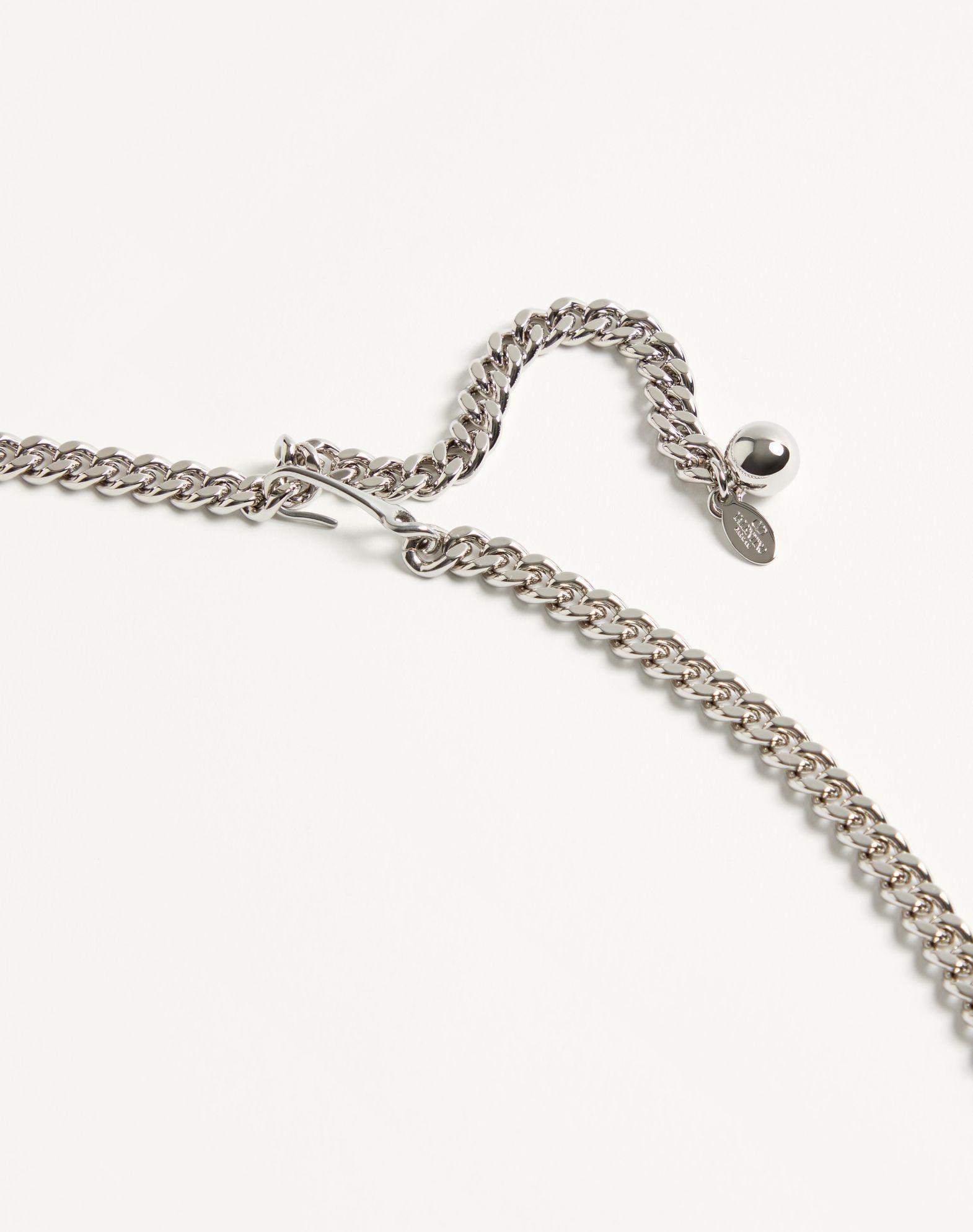 Vlogo Signature Chain Belt With Crystals Product Image