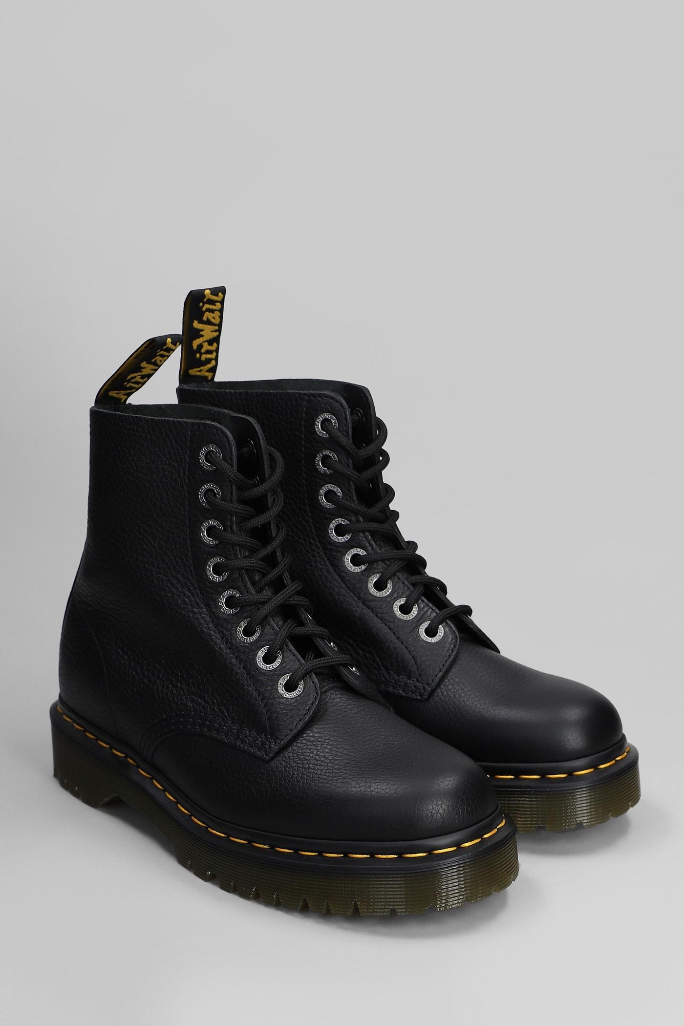 DR. MARTENS' 1460 Pascal Bex Leather Lace Up Boots In Black Product Image