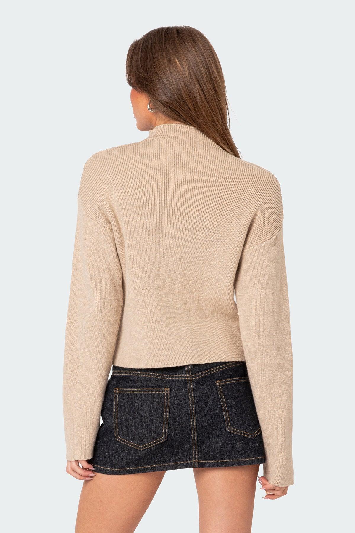Kimberly Mock Neck Sweater Product Image