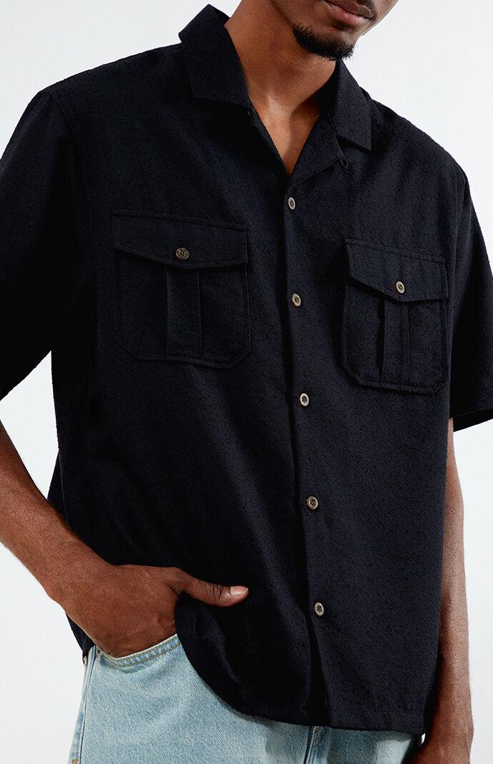 Men's Oversized Camp Shirt - Product Image