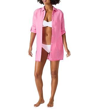 Tommy Bahama St. Lucia Cover-Up Tunic Shirt Product Image