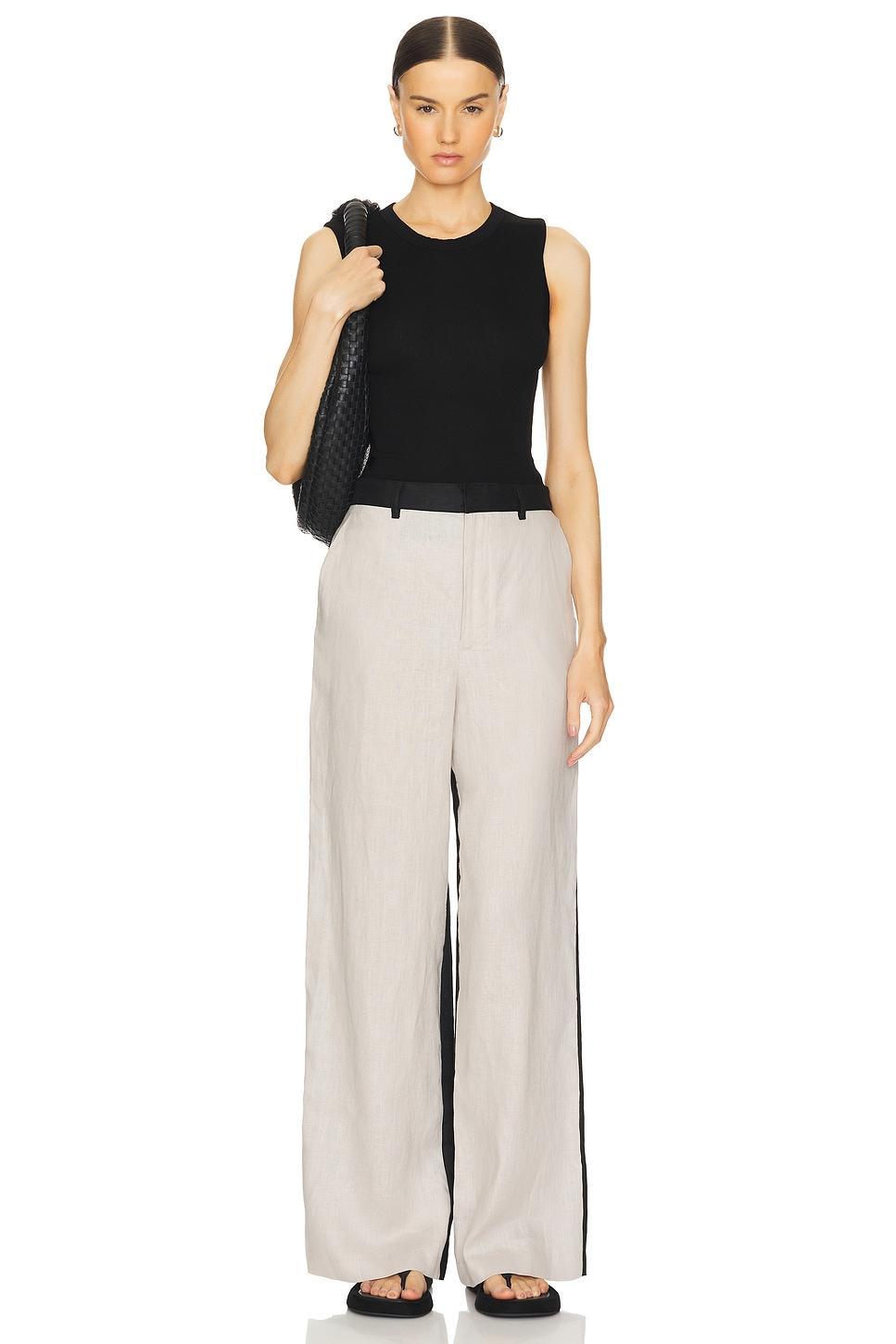 Stretch Silk Knit Sleeveless Tank Enza Costa Product Image