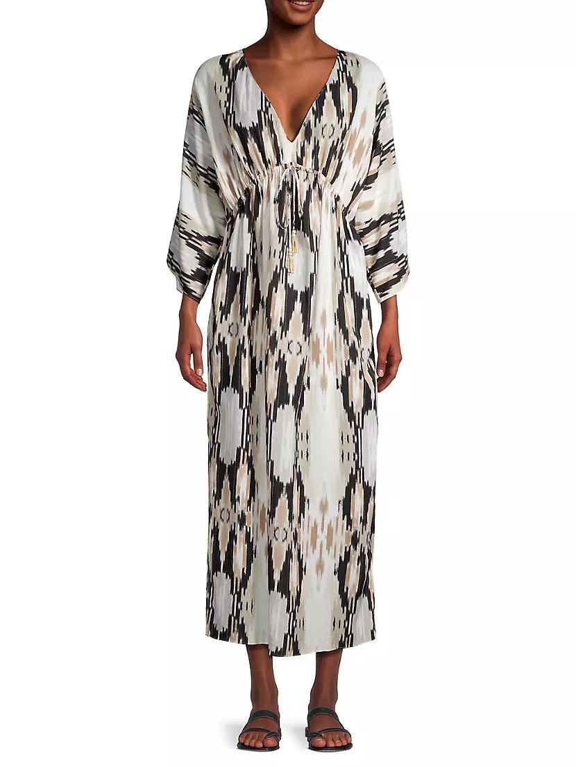 Ibiza V-Neck Maxi Dress Product Image