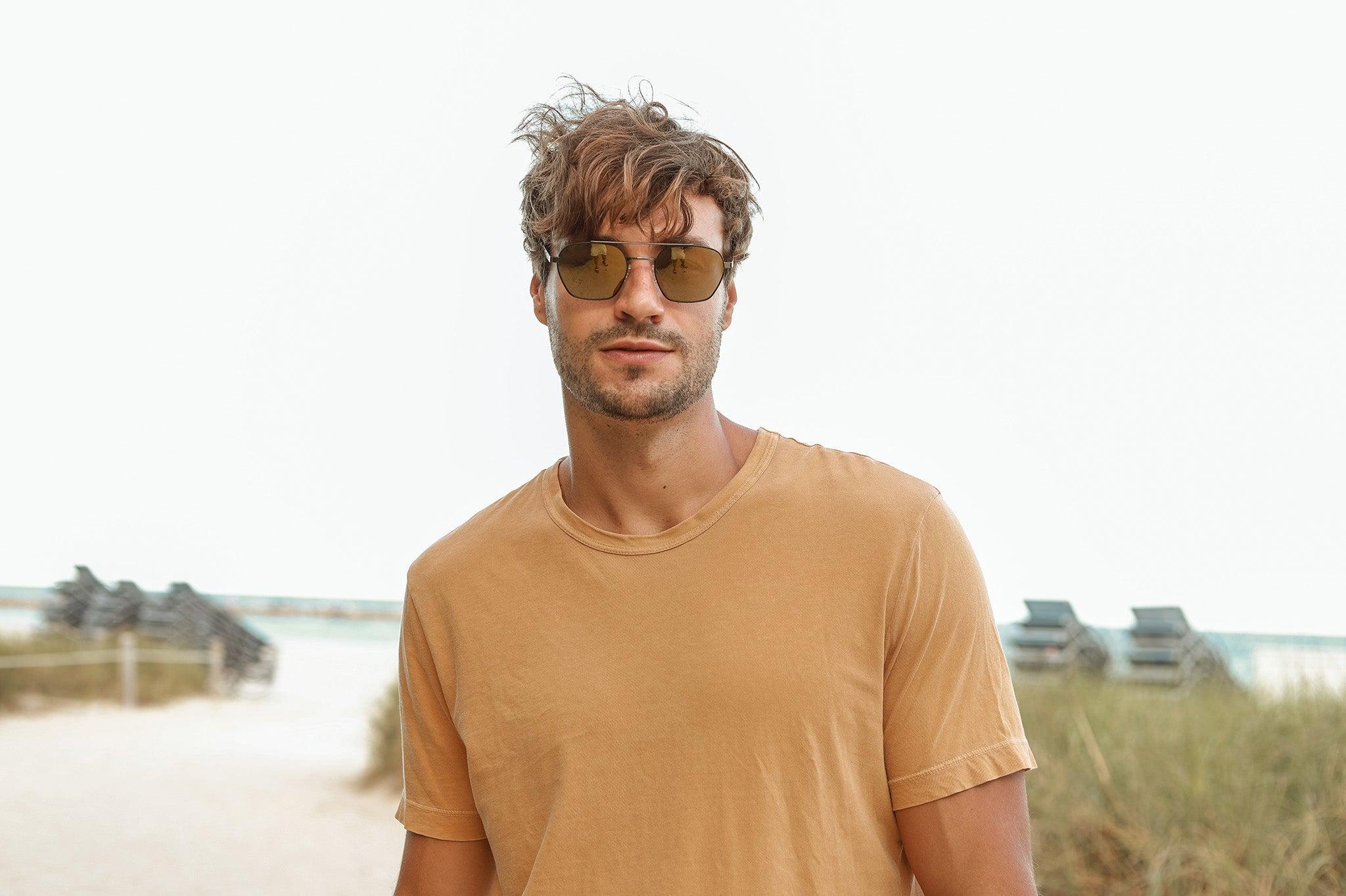 Biscayners Woodcrest Black Men's Sunglasses Male Product Image