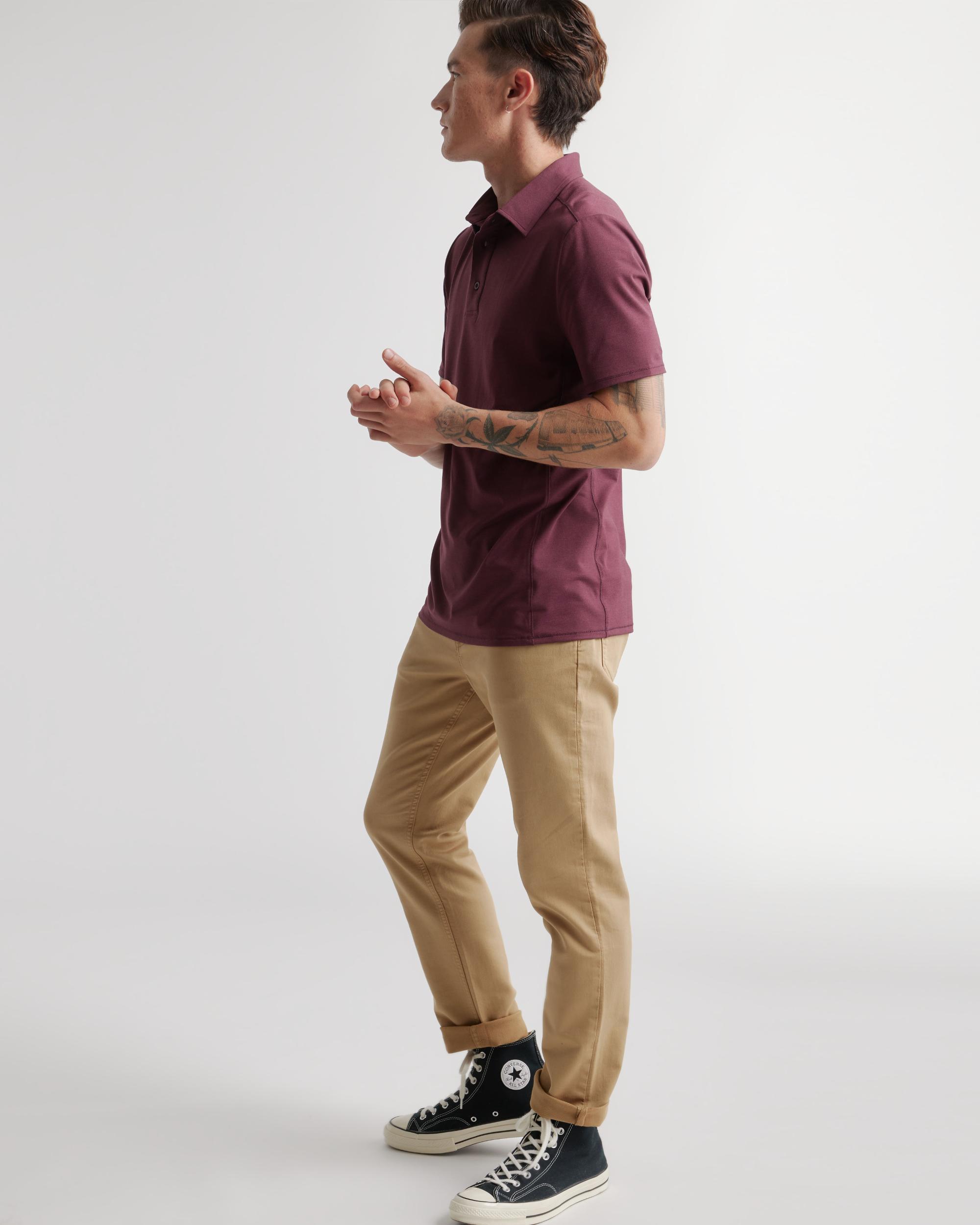 Quince | Men's Flowknit Breeze Performance Polo Recycled Polyester Product Image