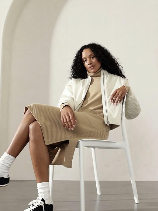 Alpine Turtleneck Sweater Dress Product Image