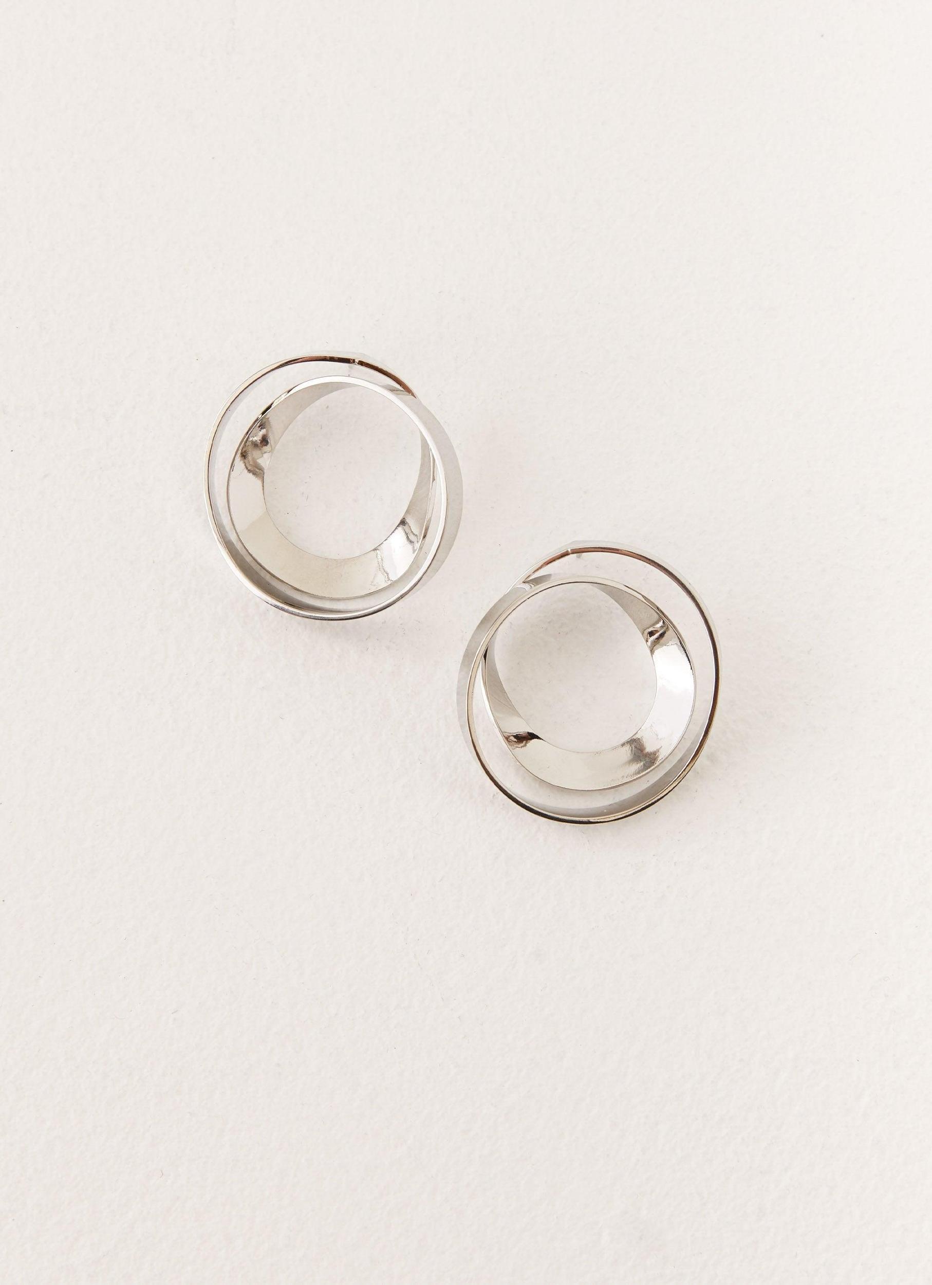 Hopeful Earrings - Silver Product Image