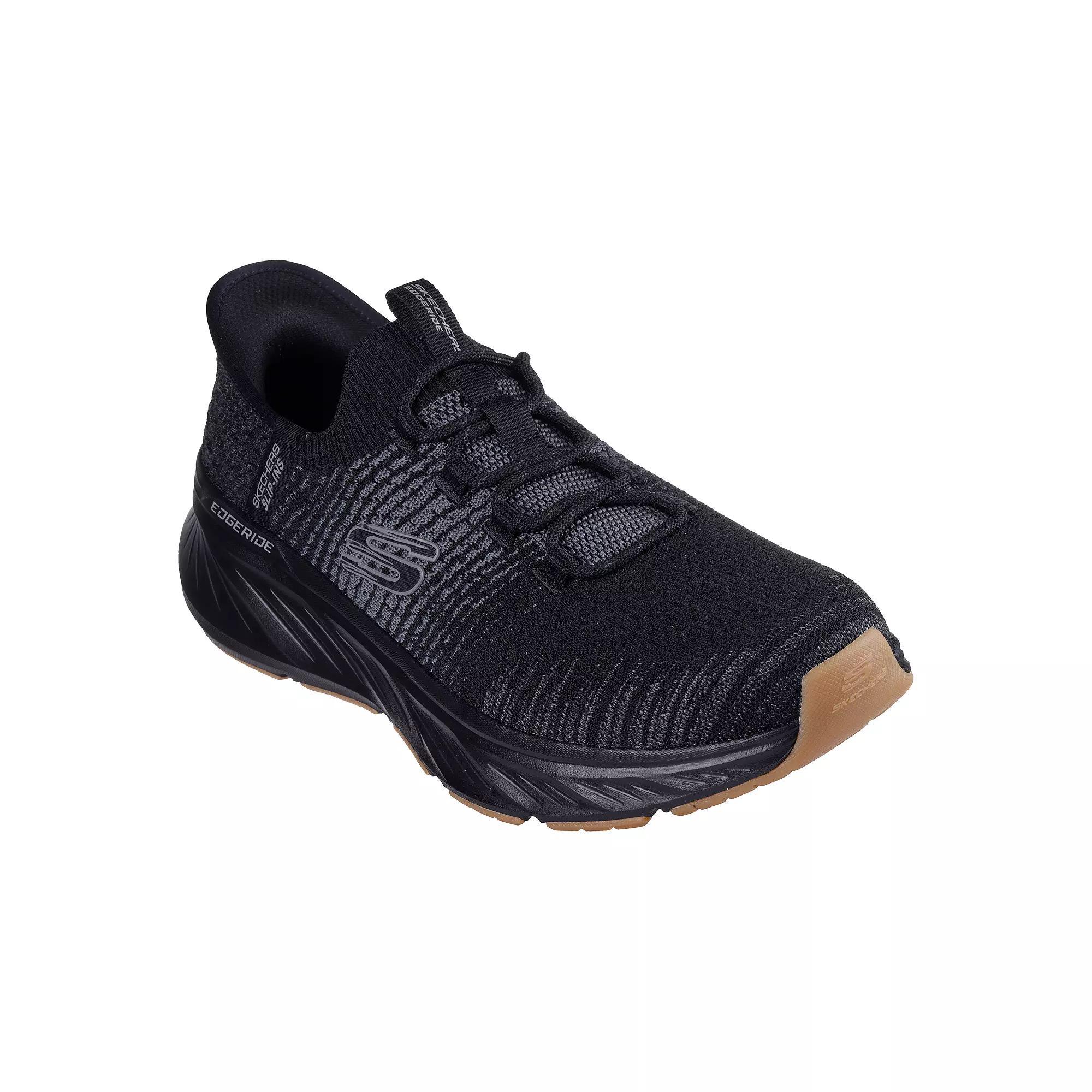 Skechers Hands Free Slip-ins® Relaxed Fit® Edgeride Raygo Men's Sneakers, Size: 11 XW, Black Product Image