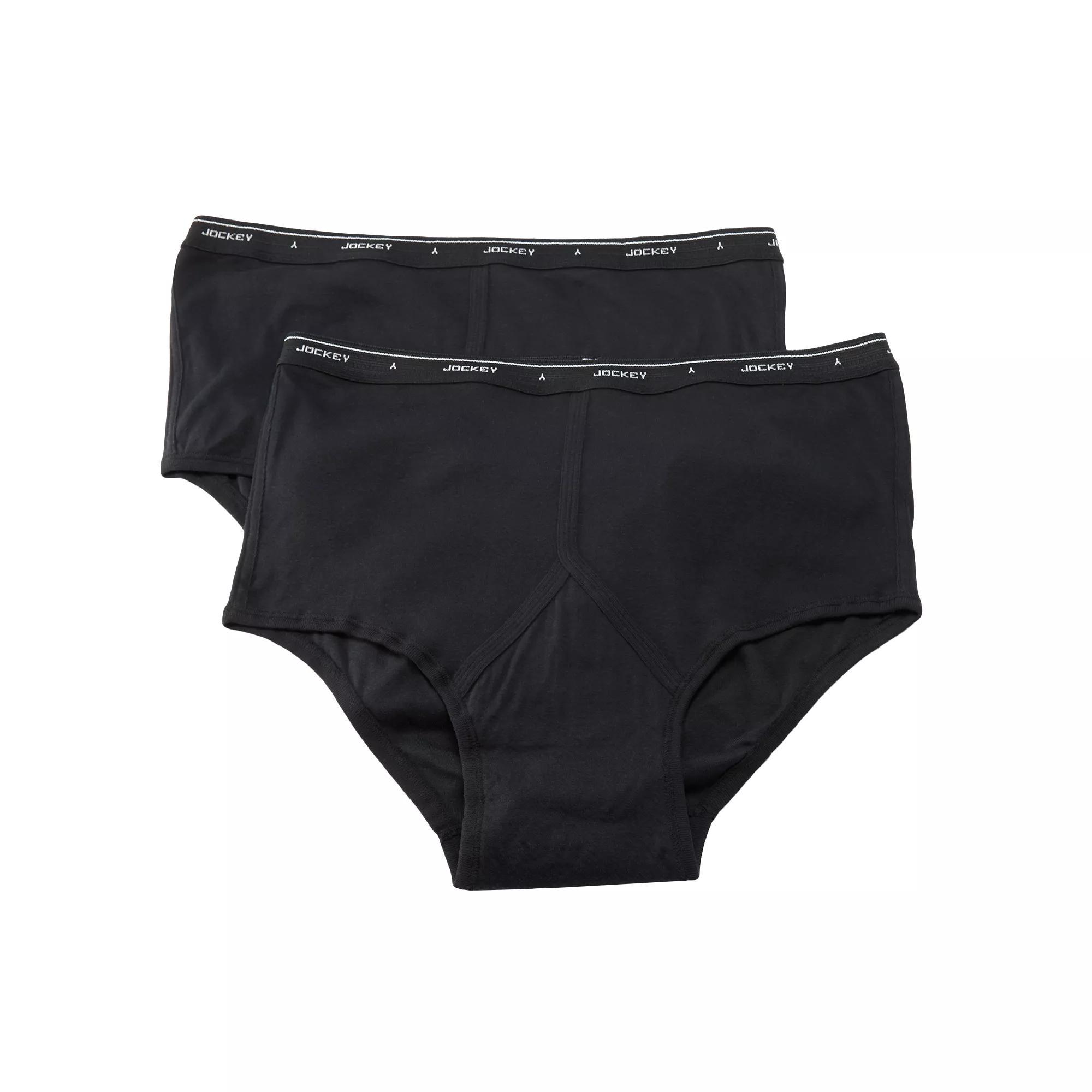 Big & Tall Jockey 2-pack Classic Full-Rise Briefs, Mens Product Image