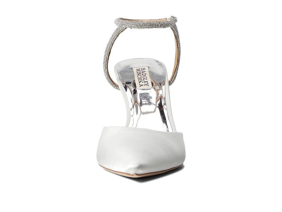 Badgley Mischka Kamilah Pumps Soft White 8 Product Image