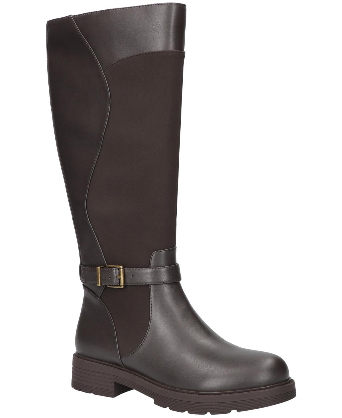 Easy Street Erica Plus Women's Tall Boots, Size: 5.5, Brown Product Image