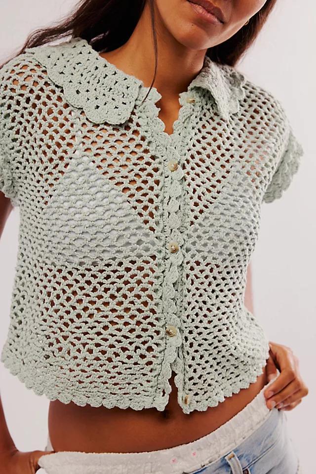 Lily Crochet Top Product Image