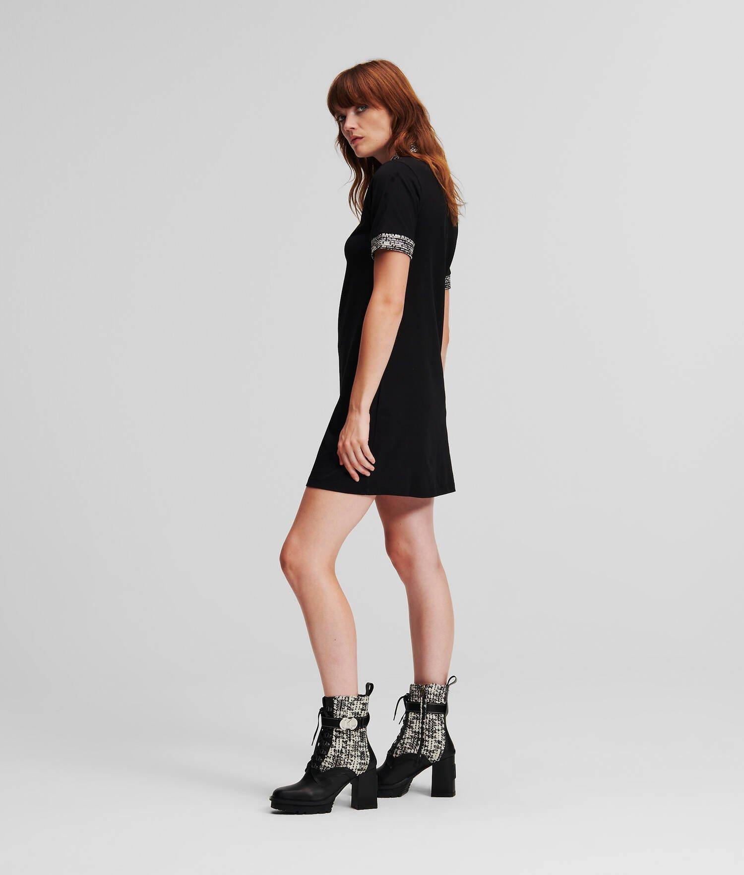 BOUCLÉ POLO DRESS Product Image