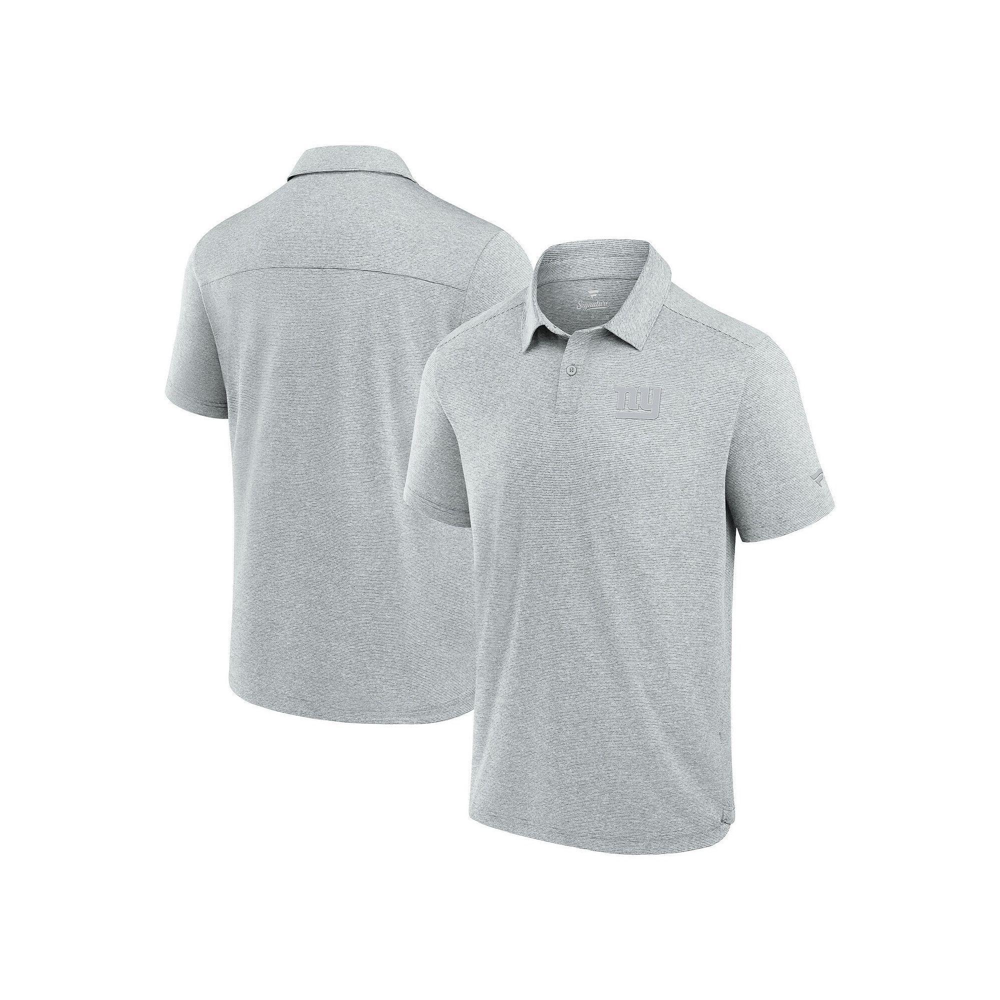 Men's Fanatics Signature Gray Miami Dolphins Front Office Tech Polo Shirt, Size: 4XL, Grey Product Image