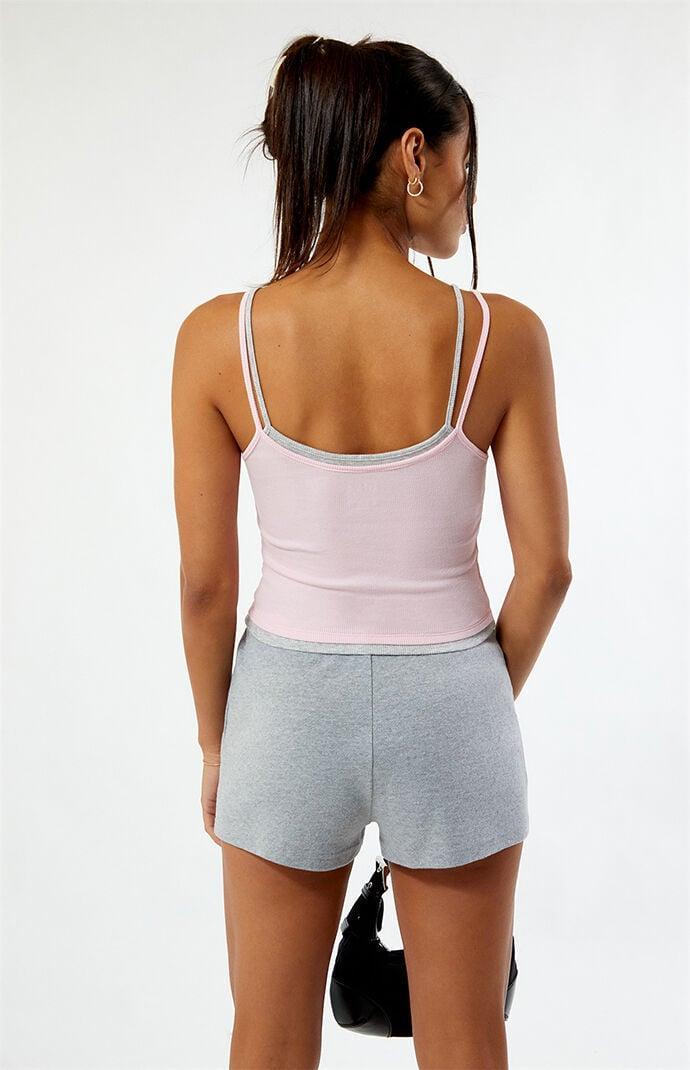 Women's Tie Front Knit Shorts Product Image
