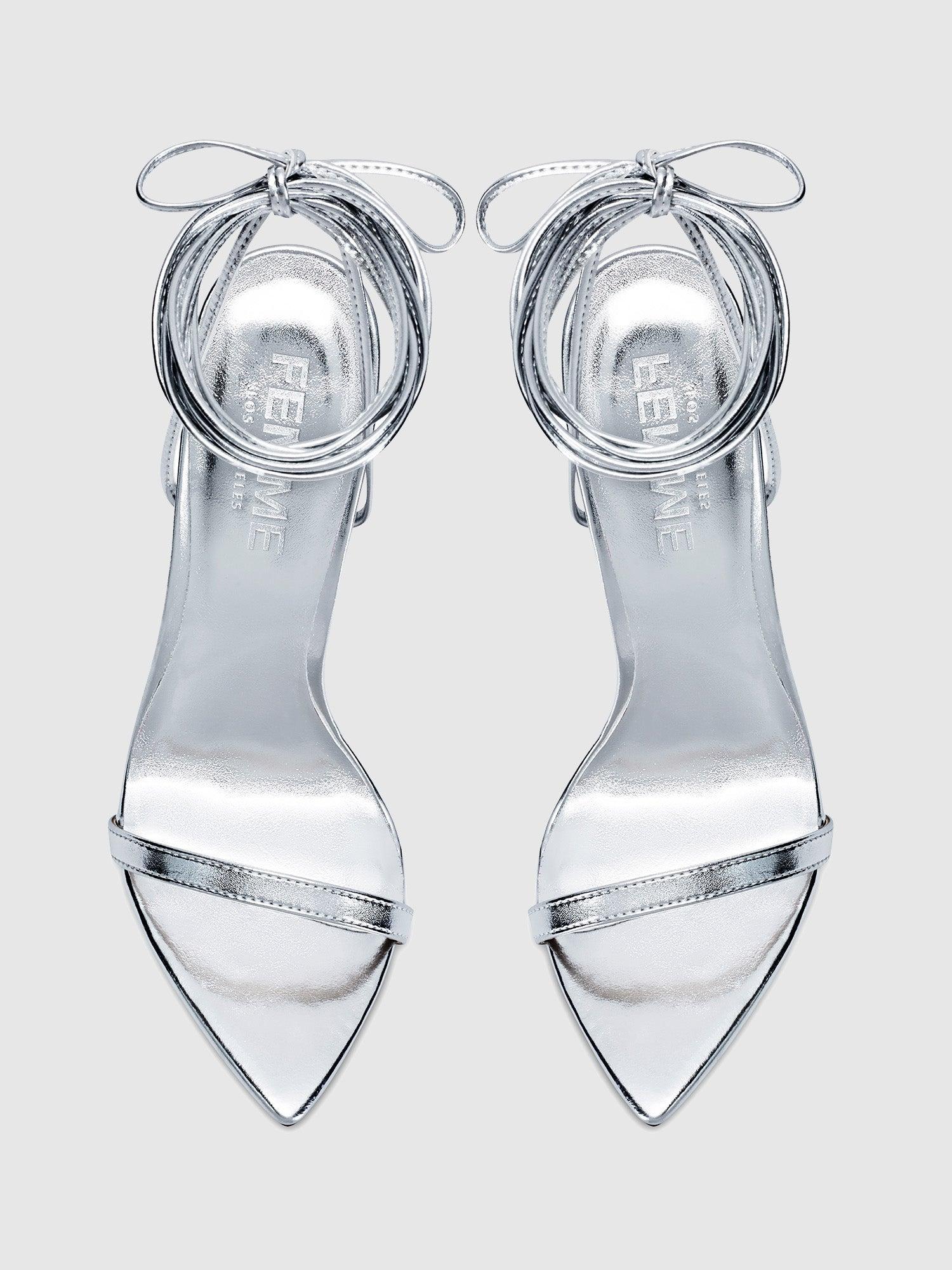 The London Lace-Up Silver Product Image
