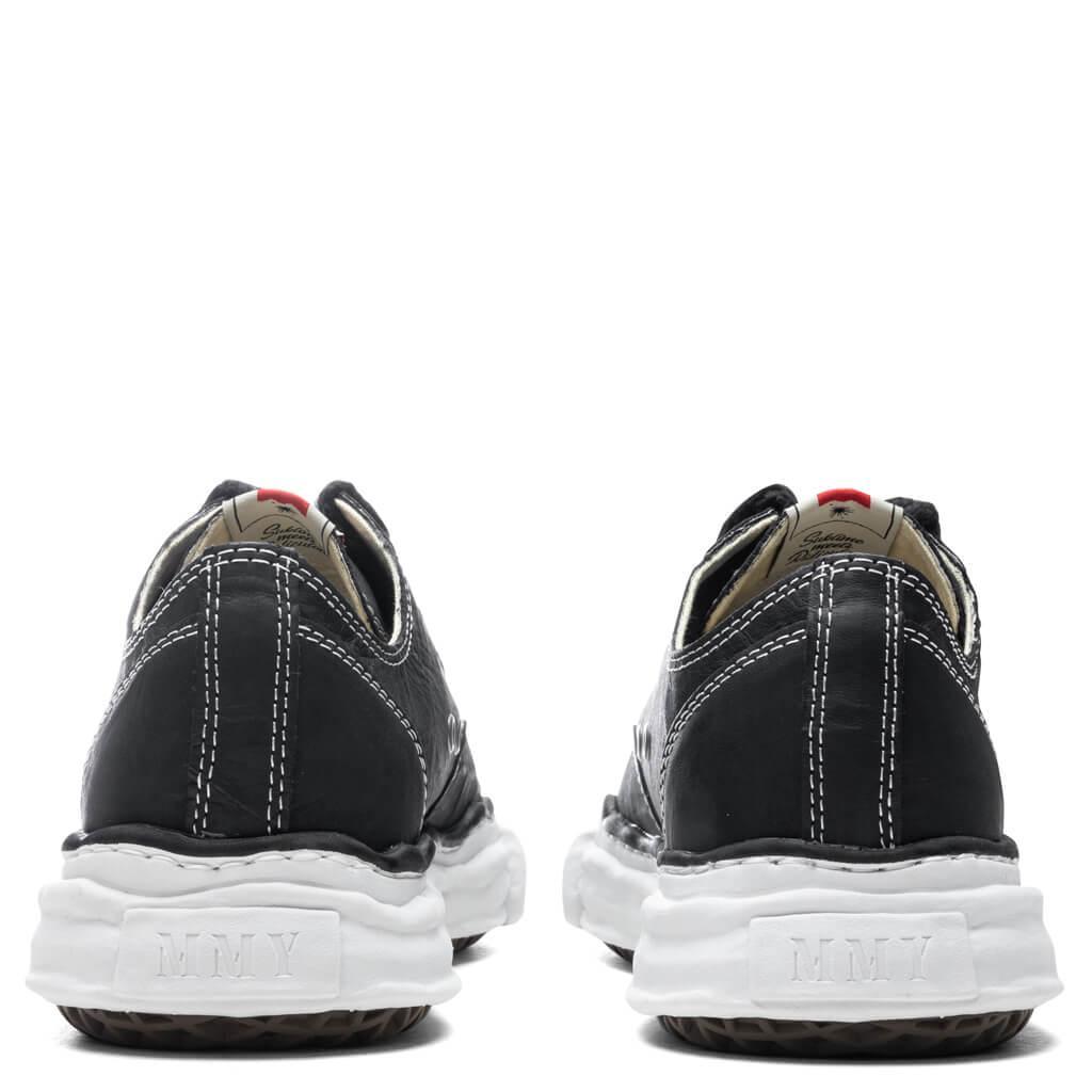 Peterson Low OG Sole Paper Like Leather Sneaker - Black Male Product Image