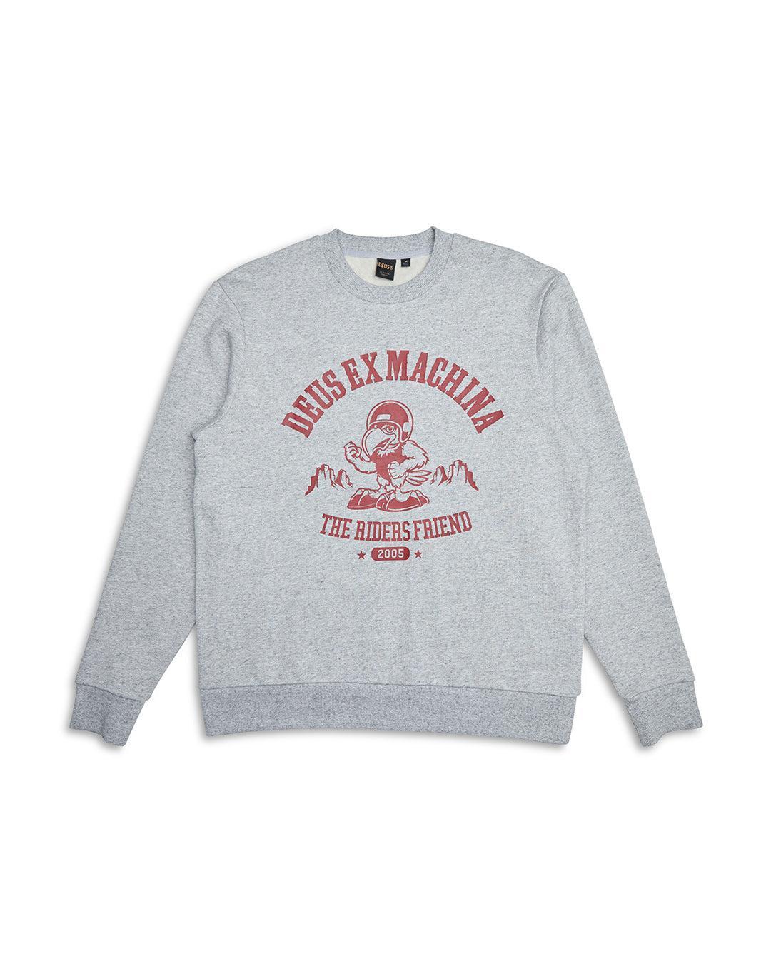 Deus U Crew - Grey Marle Product Image