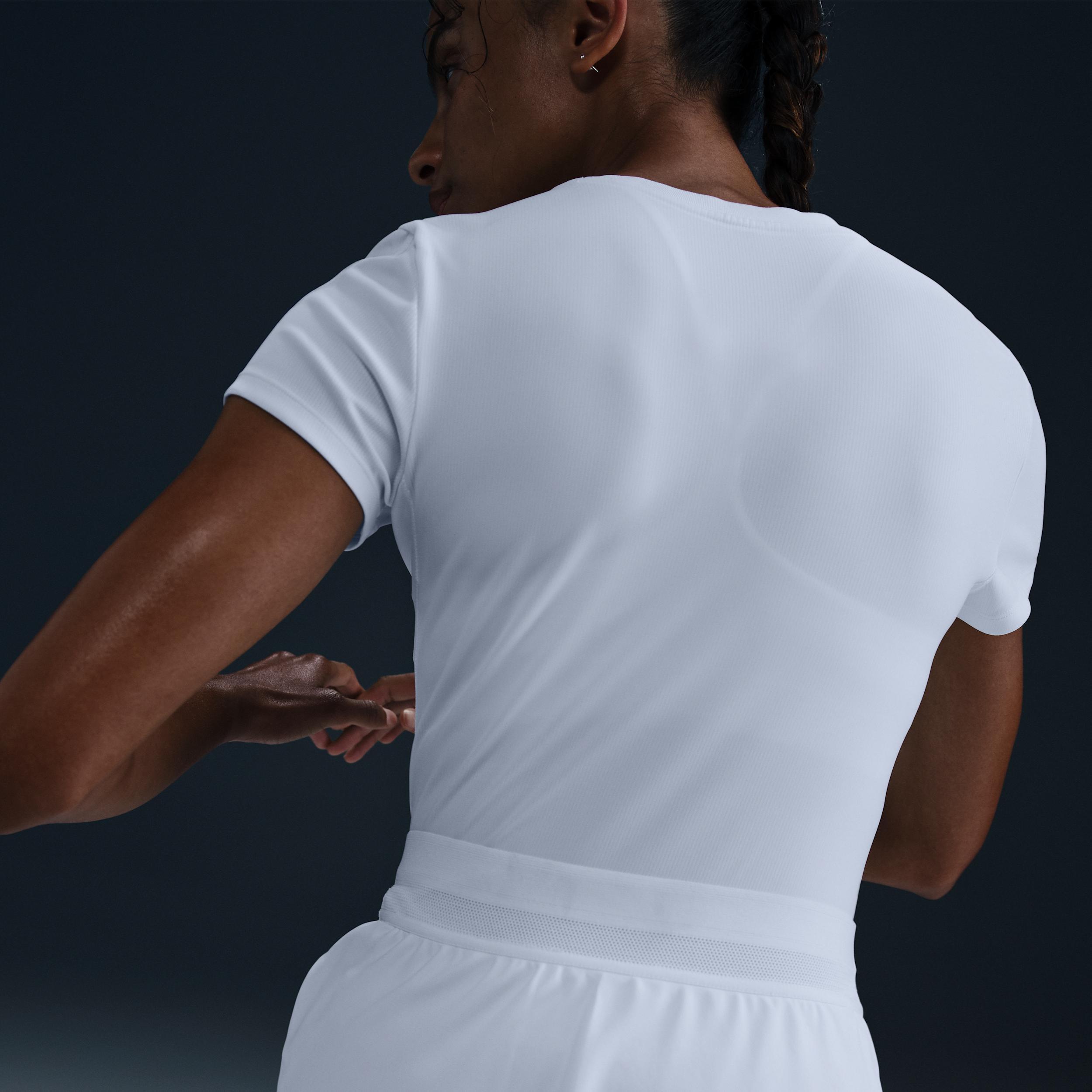 Nike Women's Court Advantage Dri-FIT Short-Sleeve Tennis Top Product Image