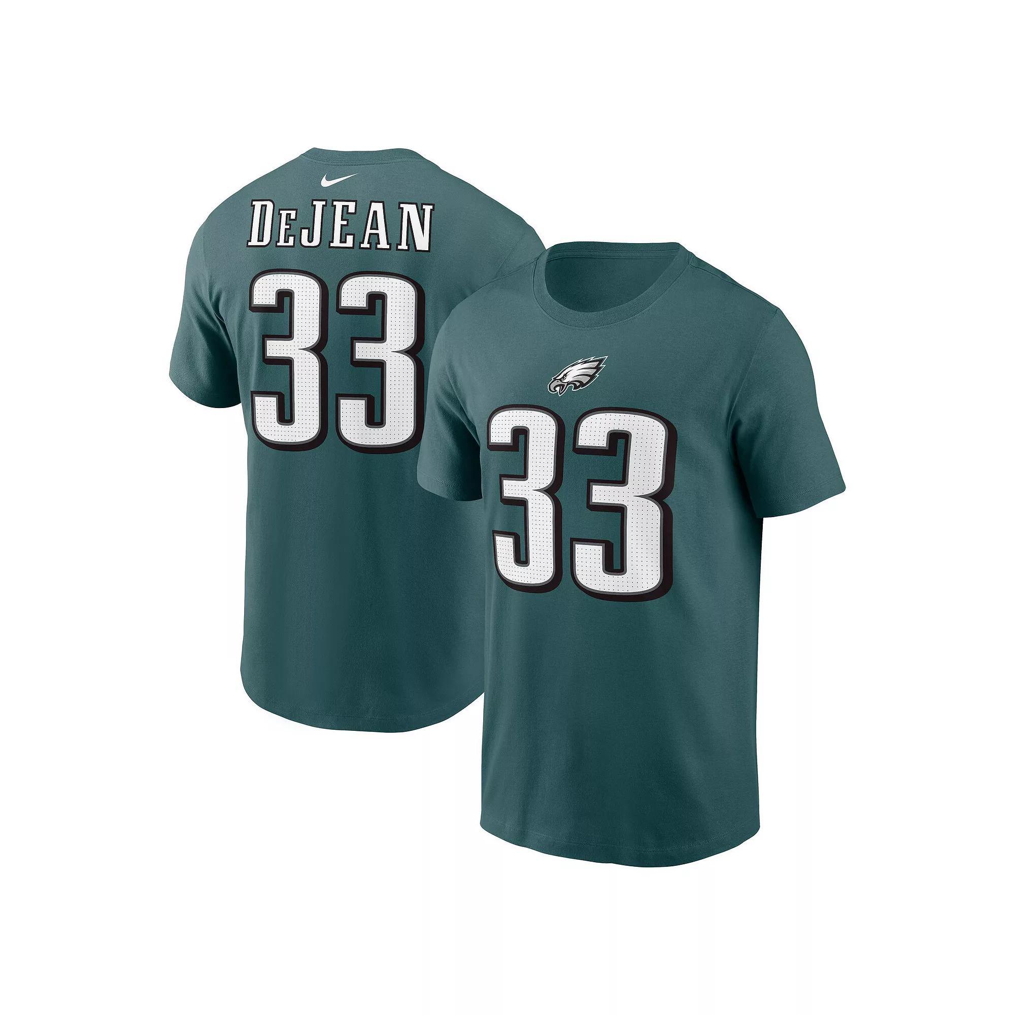Mens Nike Cooper DeJean Midnight Philadelphia Eagles Player Name & Number T-Shirt Product Image