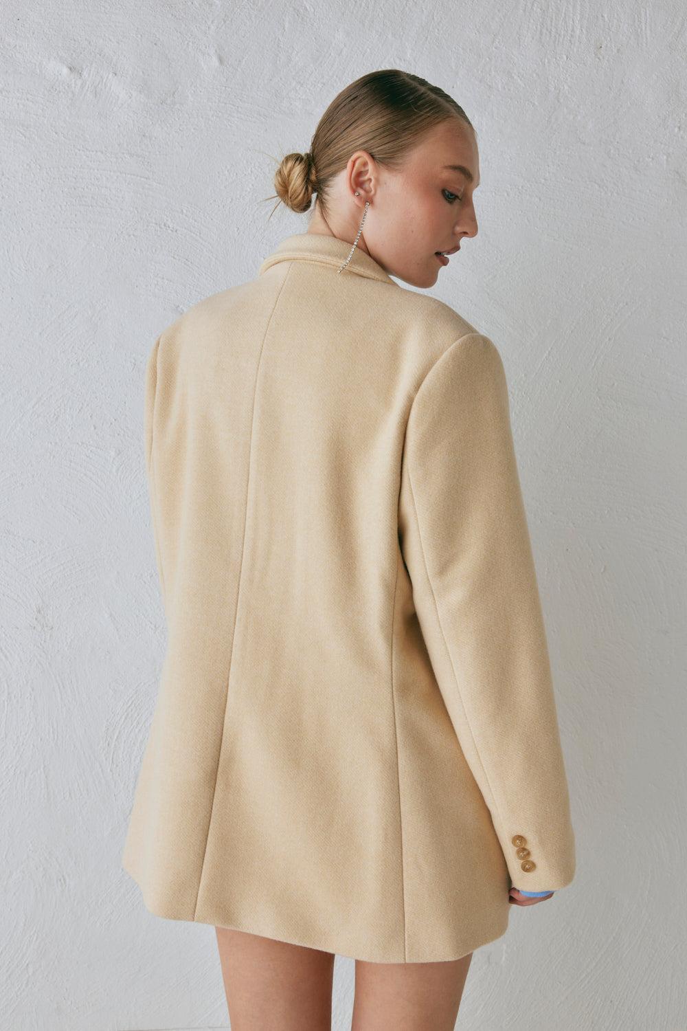 Nada Blazer Butter Product Image
