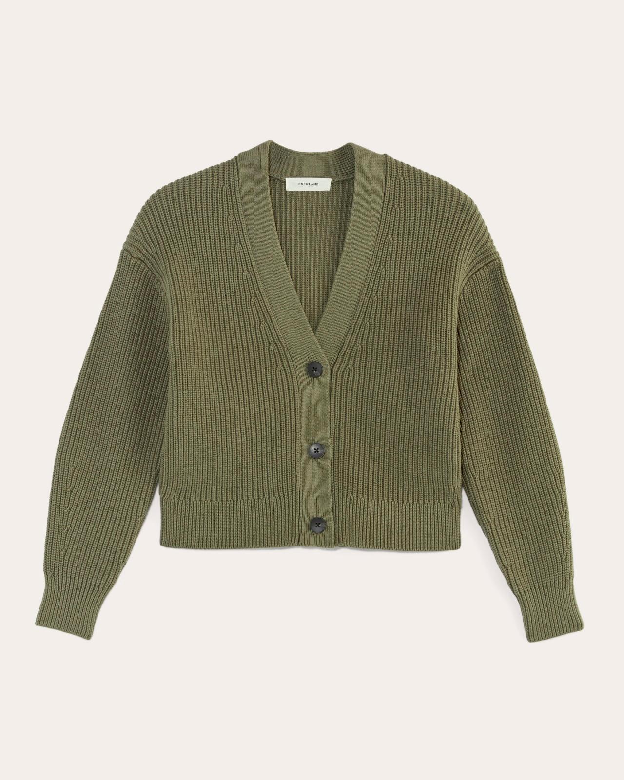 The Boxy Cardigan in Everyday Cotton Product Image
